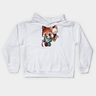 red panda Kids Hoodie